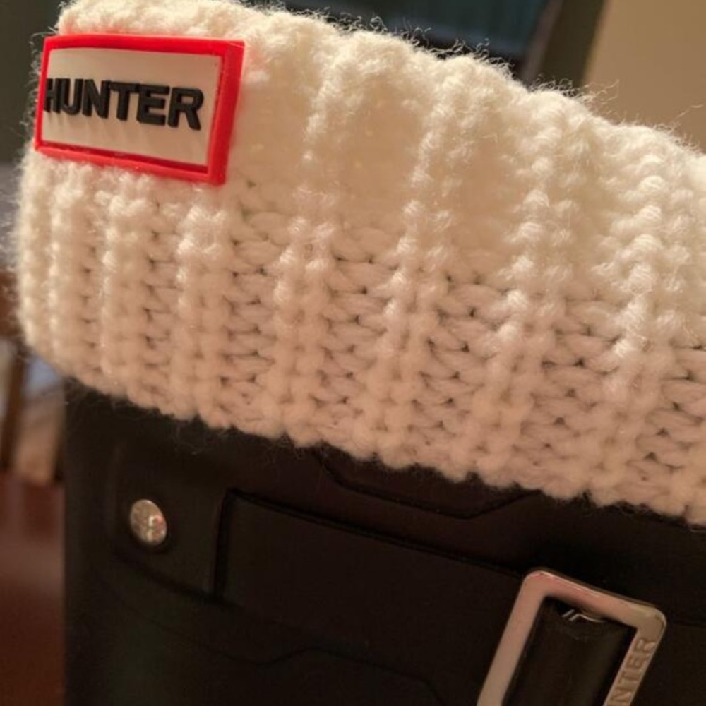 matte black HUNTER BOOTS